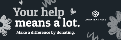 Help The World Twitter Header Image Preview