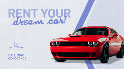 Dream Car Rental Facebook event cover Image Preview