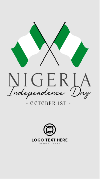 Nigeria Day TikTok video Image Preview