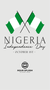 Nigeria Day TikTok Video Image Preview