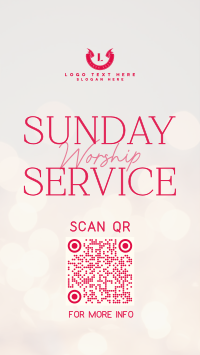 Sunday Worship Gathering Facebook Story Design