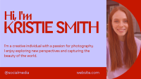 About Me Profile Animation Preview