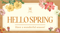 Season's Greetings Facebook event cover Image Preview