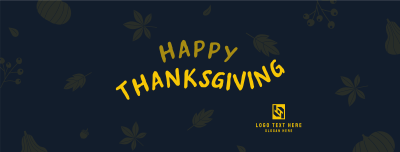 Happy Thanksgiving Facebook cover Image Preview