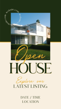 Open House Real Estate TikTok video Image Preview