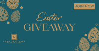Easter Egg Giveaway Facebook Ad Design