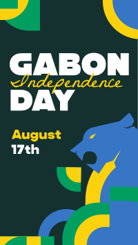 Gabon National Day Instagram story Image Preview