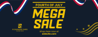 4th of July Sale Facebook Cover Image Preview