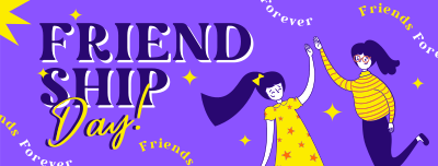 High Five Friendship Day Facebook cover Image Preview