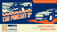 Fast Car Podcast Animation Design