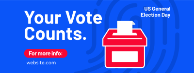 Drop Your Votes Facebook cover Image Preview
