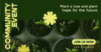 Trees Planting Volunteer Facebook Ad Design