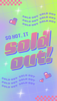 So Hot Sold Out Instagram Reel Design