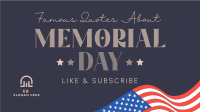 In Honor of Memorial Day YouTube video Image Preview