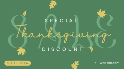 Least Thanksgiving Facebook event cover Image Preview