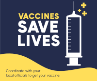 Vaccines Save Lives Facebook post Image Preview