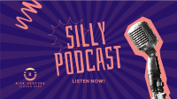 Silly Podcast Facebook event cover Image Preview