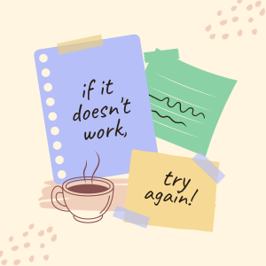 Post it Motivational Notes Instagram post Image Preview