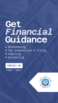 Financial Guidance Services Instagram story Image Preview