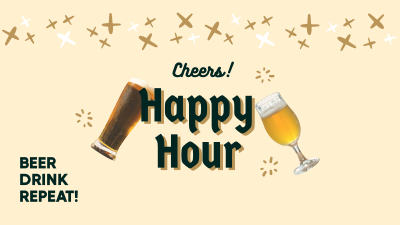 Cheers Happy Hour Facebook event cover Image Preview