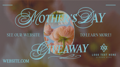 Mother Giveaway Blooms Facebook event cover Image Preview