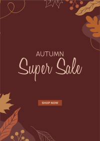 Autumn Leaves Sale Poster Image Preview