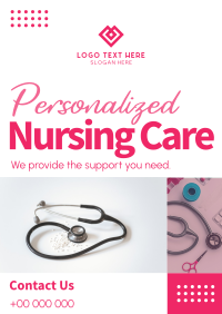 Personal Nurse Poster Design