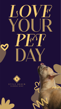 Love Your Pet Today Facebook story Image Preview