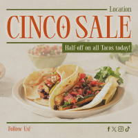 Cinco De Mayo Food Promo Instagram post Image Preview