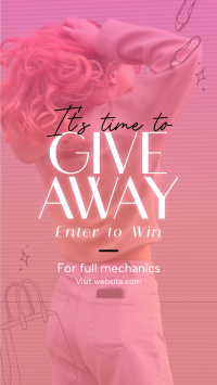 Fashion Giveaway Alert Facebook story Image Preview