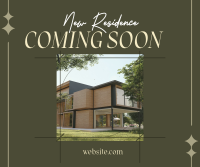 New Residence Coming Soon Facebook Post Design