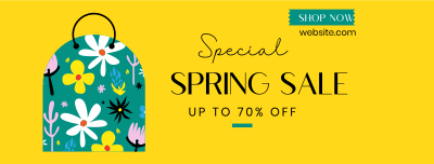 Spring Bag Facebook cover Image Preview