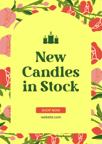 New Candle Collection Flyer Image Preview