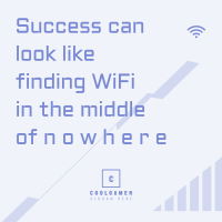 WIFI Motivational Quote Instagram post Image Preview