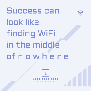 WIFI Motivational Quote Instagram post Image Preview