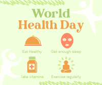 Health Day Tips Facebook post Image Preview