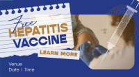 Contemporary Hepatitis Vaccine Video Design