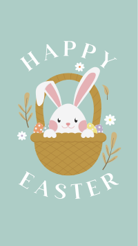 Easter Bunny Instagram Story Design
