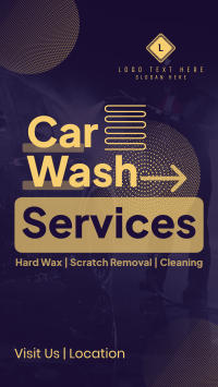 Unique Car Wash Service Instagram reel Image Preview
