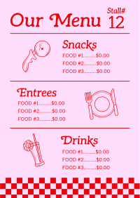 Retro Restaurant Menu Preview