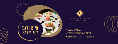 Classy Catering Service Facebook cover Image Preview