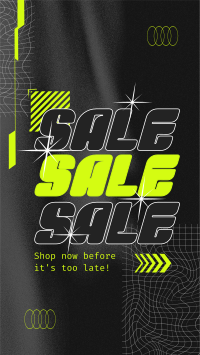 Wireframe Urban Sale Facebook story Image Preview