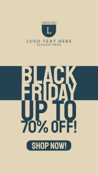 Black Friday Deals Instagram story Image Preview