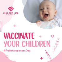 Vaccinate Your Children Instagram Post Design