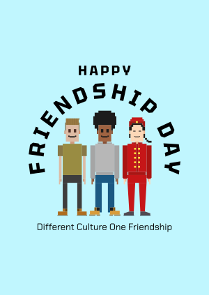 Different Culture One Friendship Poster Image Preview