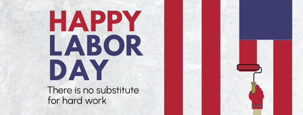 Labor Day Paint Facebook Cover Design Image Preview