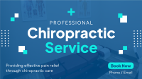Professional Chiropractor Facebook Event Cover Design