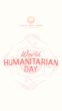 World Humanitarian Day Instagram reel Image Preview