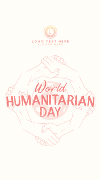 World Humanitarian Day Instagram Reel Design