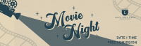 Film Movie Night Twitter header (cover) Image Preview